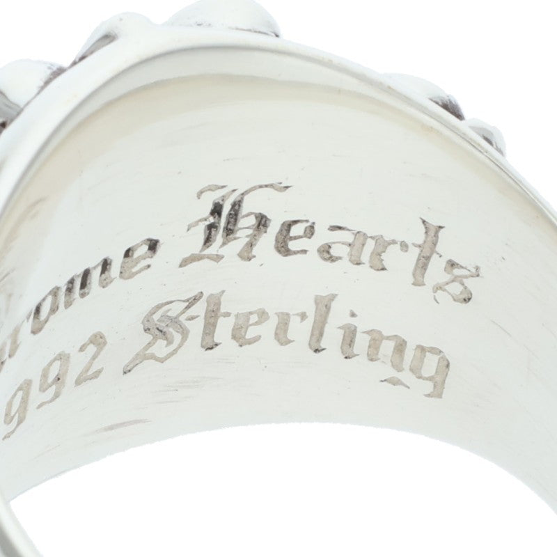 Chrome Hearts KEEPER Sterling Silver Ring Size ONE SIZE