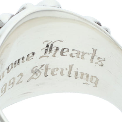 Chrome Hearts KEEPER Sterling Silver Ring Size ONE SIZE