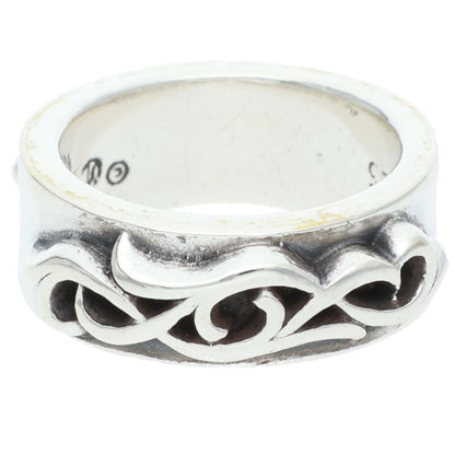 Chrome Hearts Double Narrow Vine Band Silver Size ONE SIZE