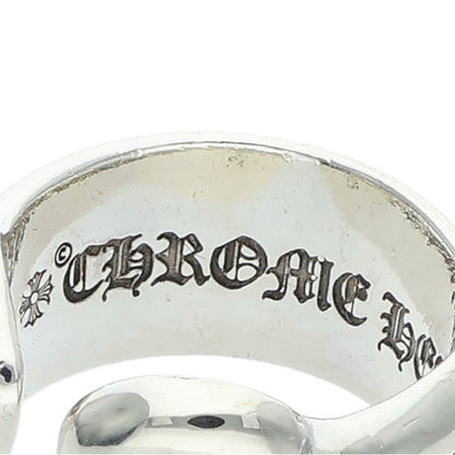 Chrome Hearts Small Scroll Label Silver Ring Size ONE SIZE