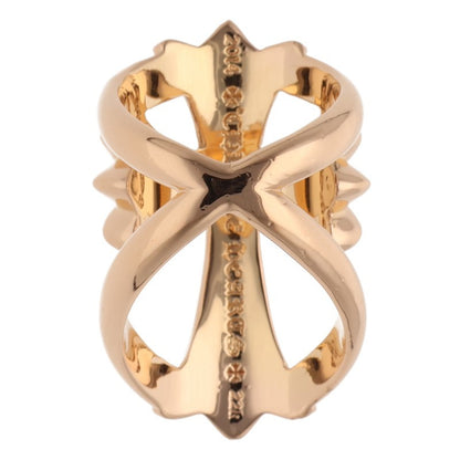 Chrome Hearts 22K Infinity CH Emerald Ring Size ONE SIZE