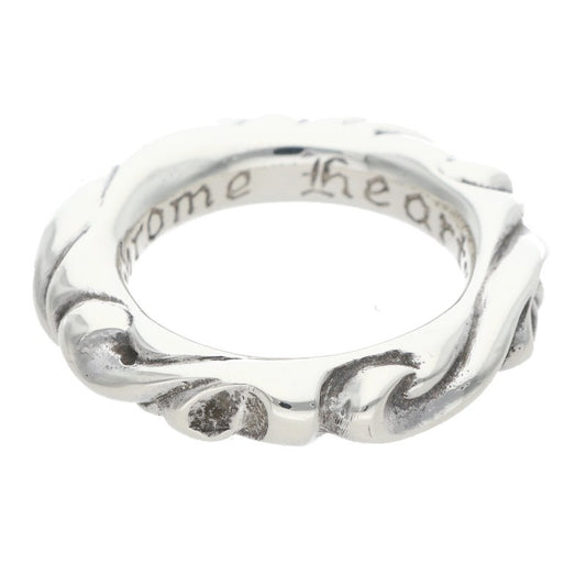 Chrome Hearts Scroll Band Silver Ring Size ONE SIZE