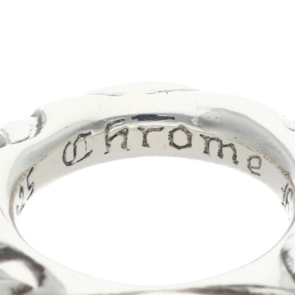 Chrome Hearts Scroll Band Silver Ring Size US 4