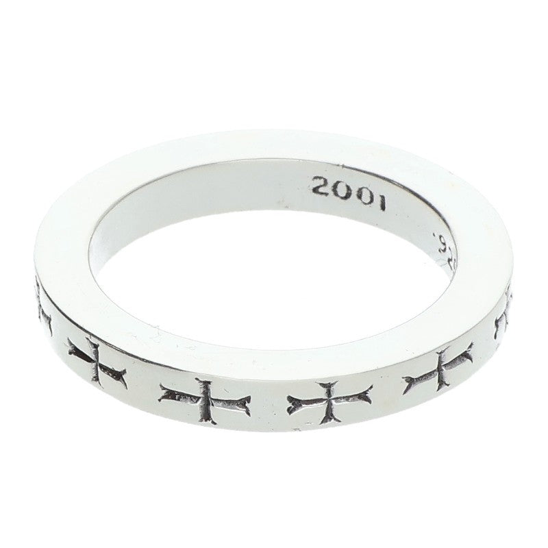Chrome Hearts 3mm Spacer Fuck You Silver Ring Size ONE SIZE
