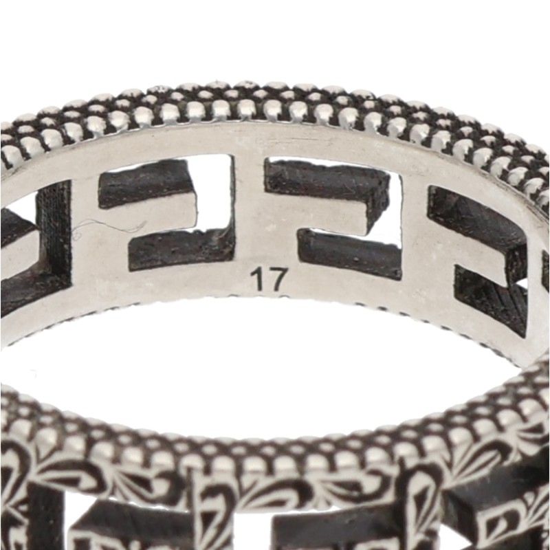 GUCCI 925 Square G Ring Size 17