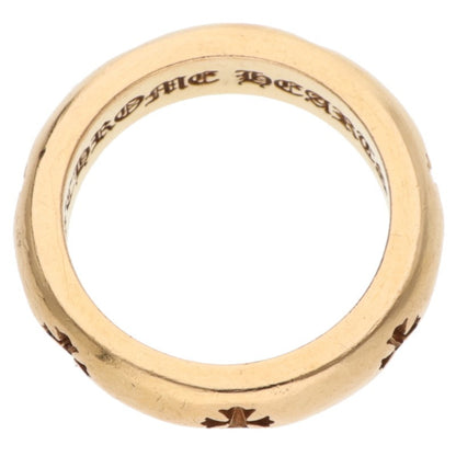 Chrome Hearts 22K Negative CH Plus Gold Ring Size JP 14