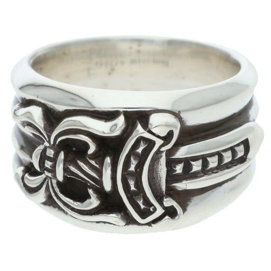 Chrome Hearts Dagger Sterling Silver Ring Size ONE SIZE