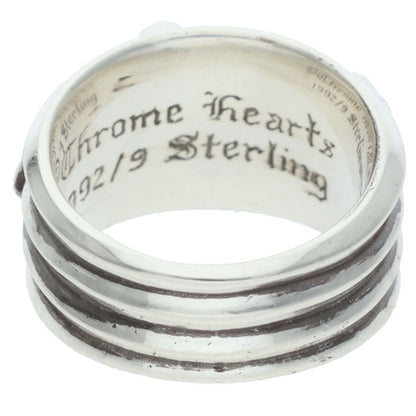 Chrome Hearts Dagger Sterling Silver Ring Size US 8.5