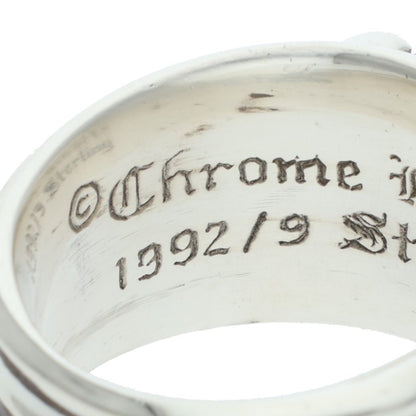 Chrome Hearts Dagger Sterling Silver Ring Size US 8.5