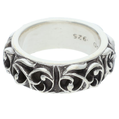 Chrome Hearts Eternity Vine Band Silver Ring Size ONE SIZE