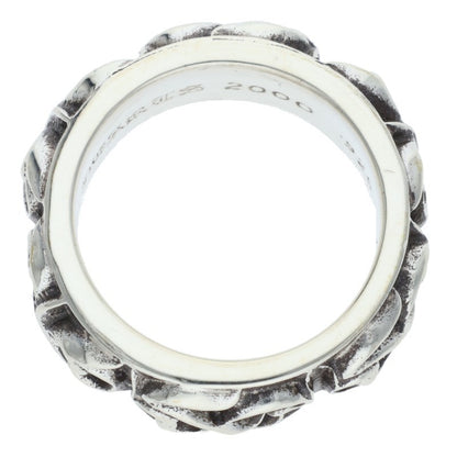 Chrome Hearts Eternity Vine Band Silver Ring Size ONE SIZE