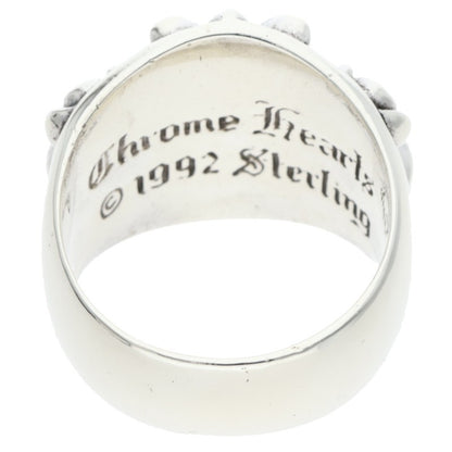 Chrome Hearts Keeper Sterling Silver Ring Size ONE SIZE