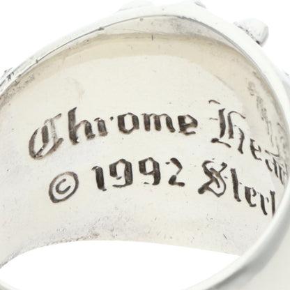 Chrome Hearts Keeper Sterling Silver Ring Size ONE SIZE