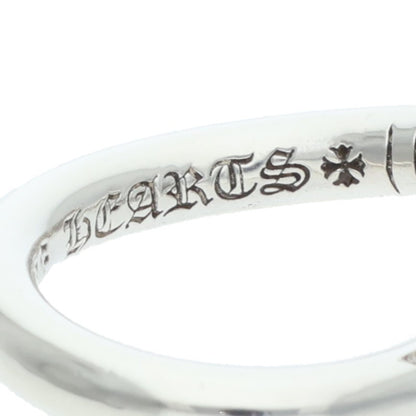 Chrome Hearts Nail Crossball Silver Ring Size US 4