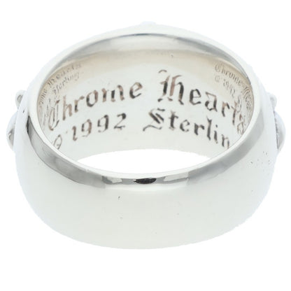 Chrome Hearts Floral Cross Silver Ring Size ONE SIZE