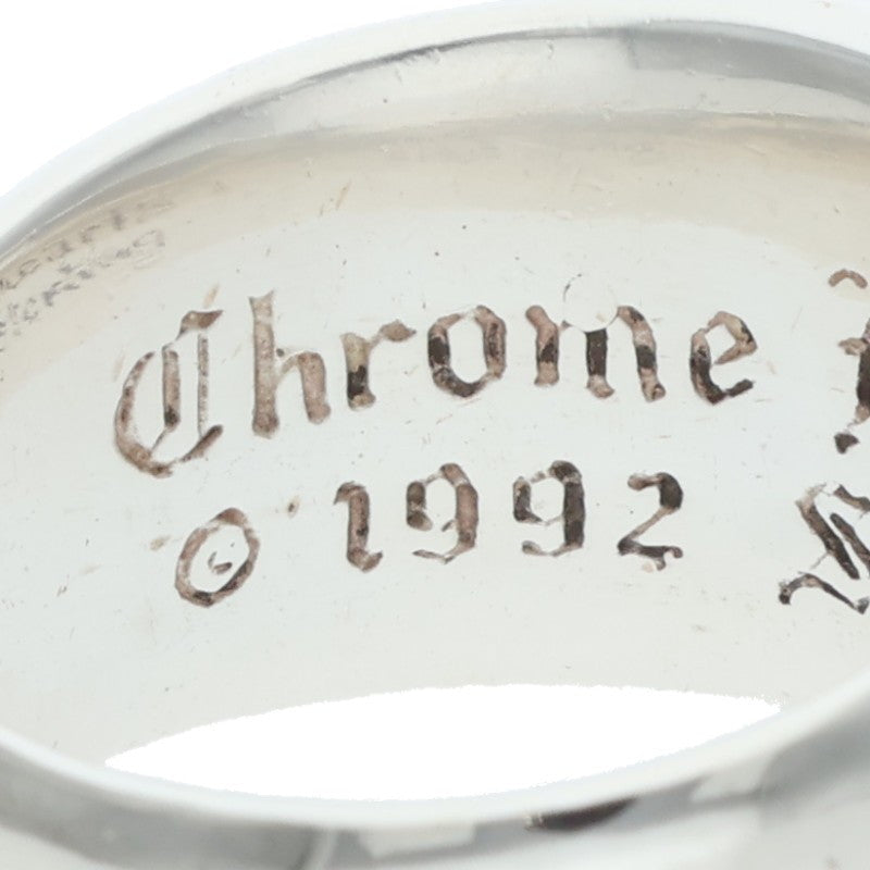 Chrome Hearts Floral Cross Silver Ring Size ONE SIZE