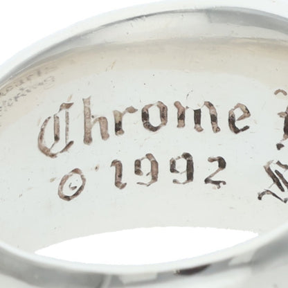 Chrome Hearts Floral Cross Silver Ring Size ONE SIZE
