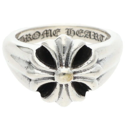 Chrome Hearts Small Cutout Plus Silver Ring Size US 6.5
