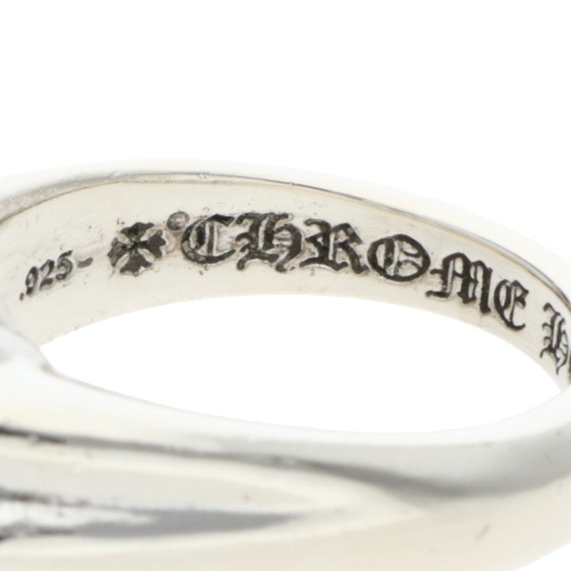 Chrome Hearts Small Cutout Plus Silver Ring Size US 6.5