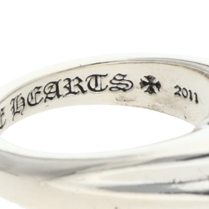 Chrome Hearts Small Cutout Plus Silver Ring Size US 6.5