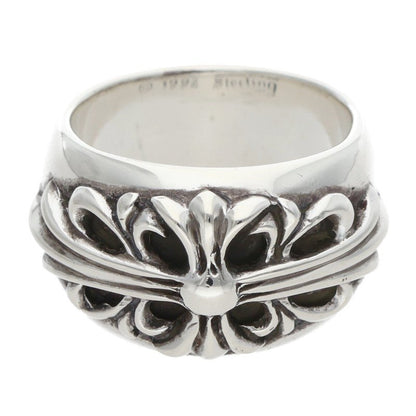 Chrome Hearts Floral Cross Silver Ring Size ONE SIZE