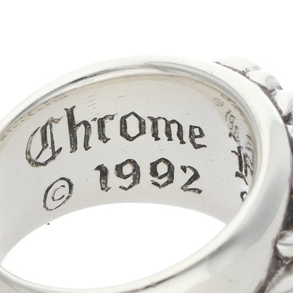 Chrome Hearts Floral Cross Silver Ring Size ONE SIZE