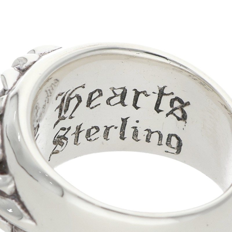 Chrome Hearts Floral Cross Silver Ring Size ONE SIZE