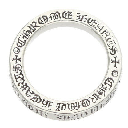 Chrome Hearts 3mm Spacer Fuck You Silver Ring Size US 5
