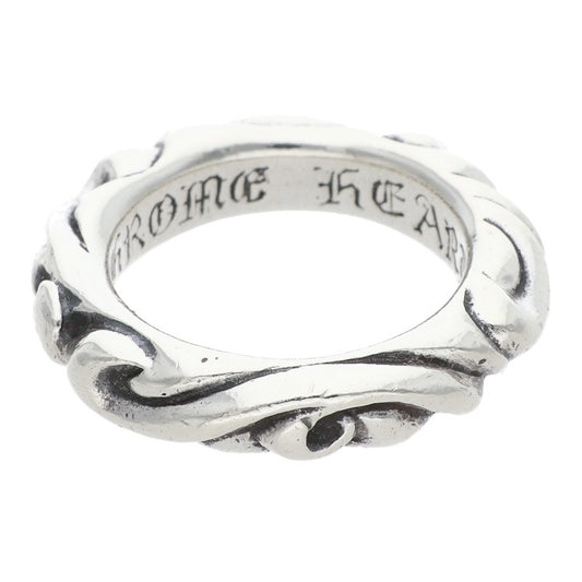 Chrome Hearts Scroll Band Silver Ring Size ONE SIZE
