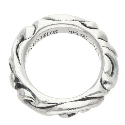 Chrome Hearts Scroll Band Silver Ring Size US 3