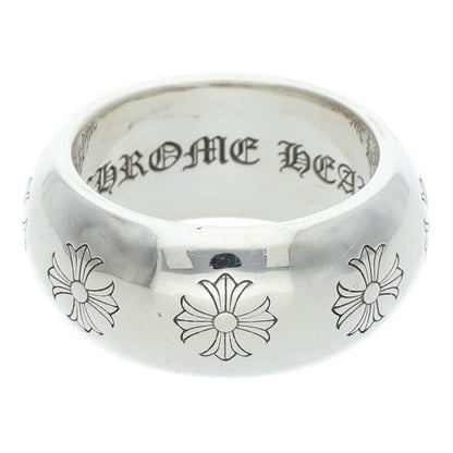 Chrome Hearts Round 10mm Silver Ring Size ONE SIZE