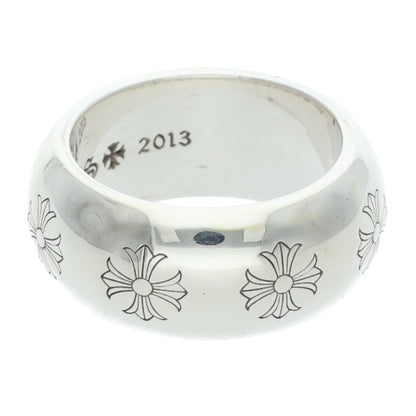 Chrome Hearts Round 10mm Silver Ring Size ONE SIZE