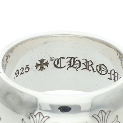 Chrome Hearts Round 10mm Silver Ring Size ONE SIZE