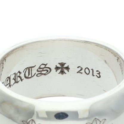 Chrome Hearts Round 10mm Silver Ring Size ONE SIZE
