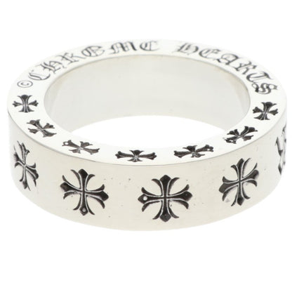 Chrome Hearts 6mm Spacer Forever Silver Ring Size US 5