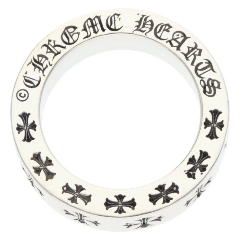 Chrome Hearts 6mm Spacer Forever Silver Ring Size US 5