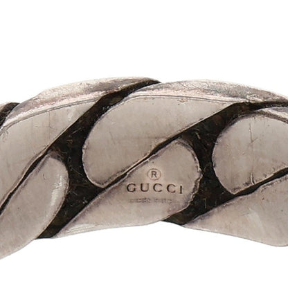 GUCCI 925 Interlocking G Ring Size 21