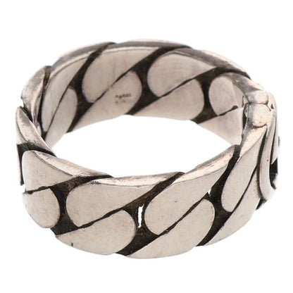 GUCCI 925 Interlocking G Ring Size 21