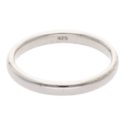 TOM WOOD 925 Classic Band Slim Silver Ring Size ONE SIZE