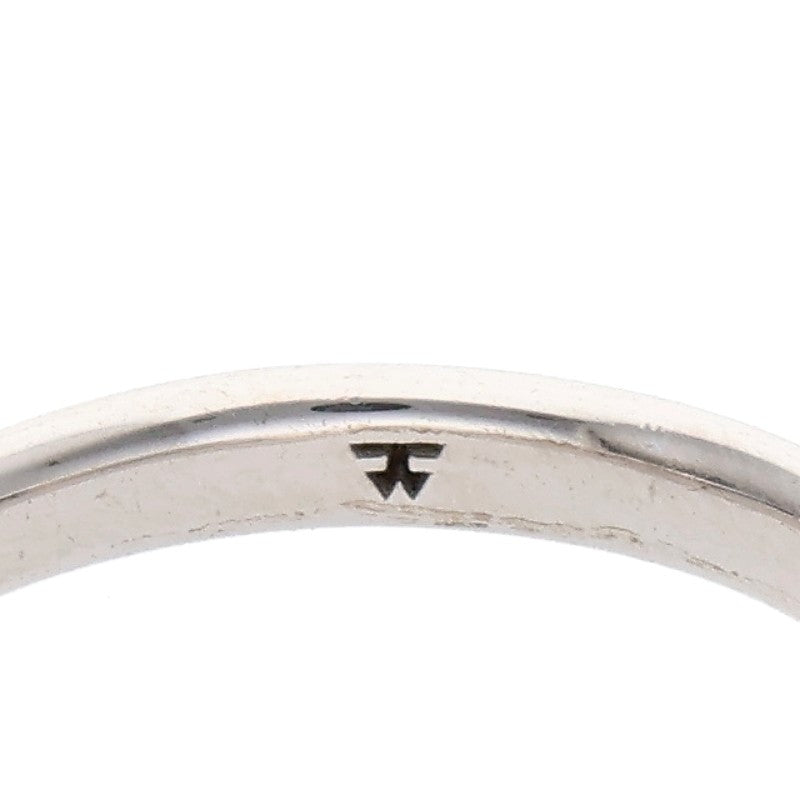 TOM WOOD 925 Classic Band Slim Silver Ring Size ONE SIZE