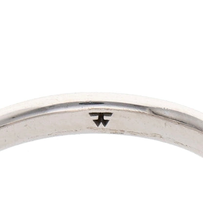 TOM WOOD 925 Classic Band Slim Silver Ring Size ONE SIZE