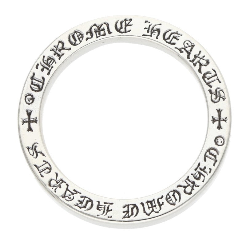 Chrome Hearts 3mm Spacer Plain Silver Ring Size ONE SIZE