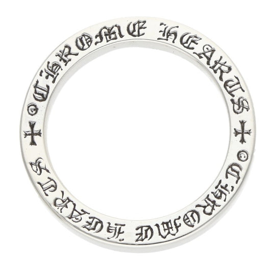 Chrome Hearts 3mm Spacer Plain Silver Ring Size ONE SIZE