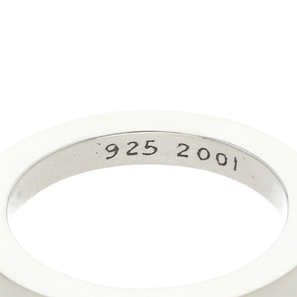 Chrome Hearts 3mm Spacer Plain Silver Ring Size ONE SIZE