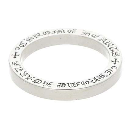 Chrome Hearts 3mm Spacer Plain Silver Ring Size ONE SIZE