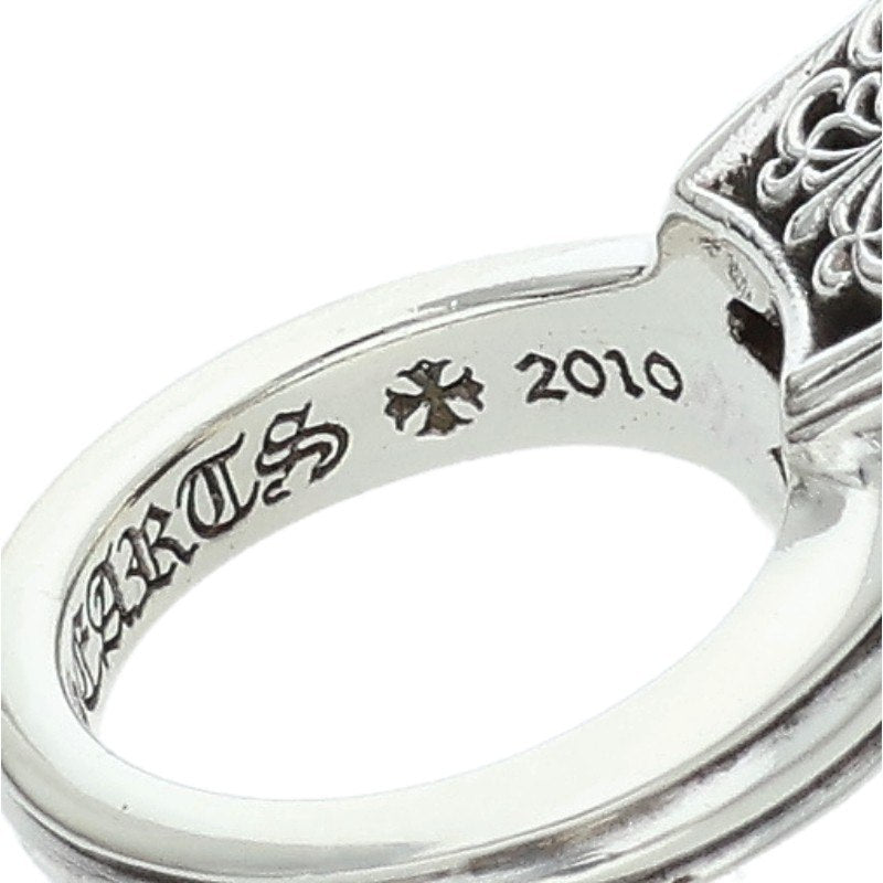Chrome Hearts COCK TAIL WRAP Butterfly Silver Ring Size 6.5
