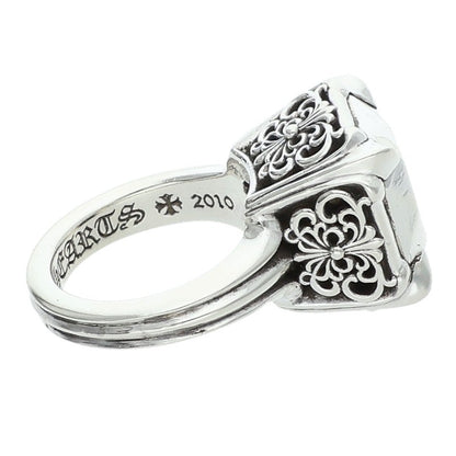 Chrome Hearts COCK TAIL WRAP Butterfly Silver Ring Size 6.5