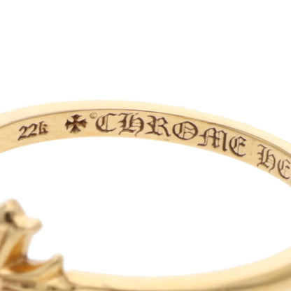 Chrome Hearts 22K Bubblegum CH Plus Gold Ring Size ONE SIZE