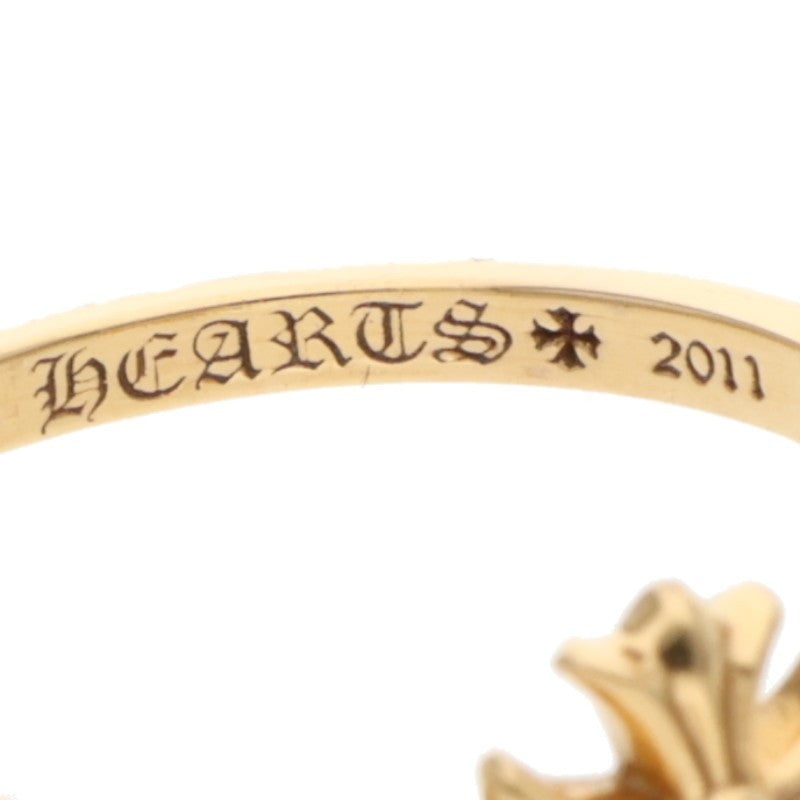 Chrome Hearts 22K Bubblegum CH Plus Gold Ring Size ONE SIZE