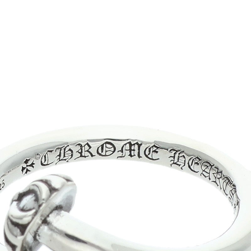 Chrome Hearts NAIL CROSS BALL Silver Ring Size US 11